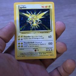 Pokemon Zapdos Base Set 