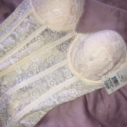 White Corset Never Worn Before 