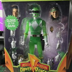 MMPR Super7 Green Ranger Tommy Oliver 