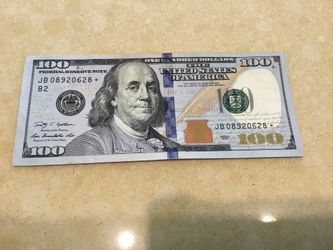 CRISP - $100  ( STAR NOTE ) 2009 - SCARCE