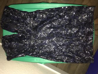 Black Glittery Dress size 7