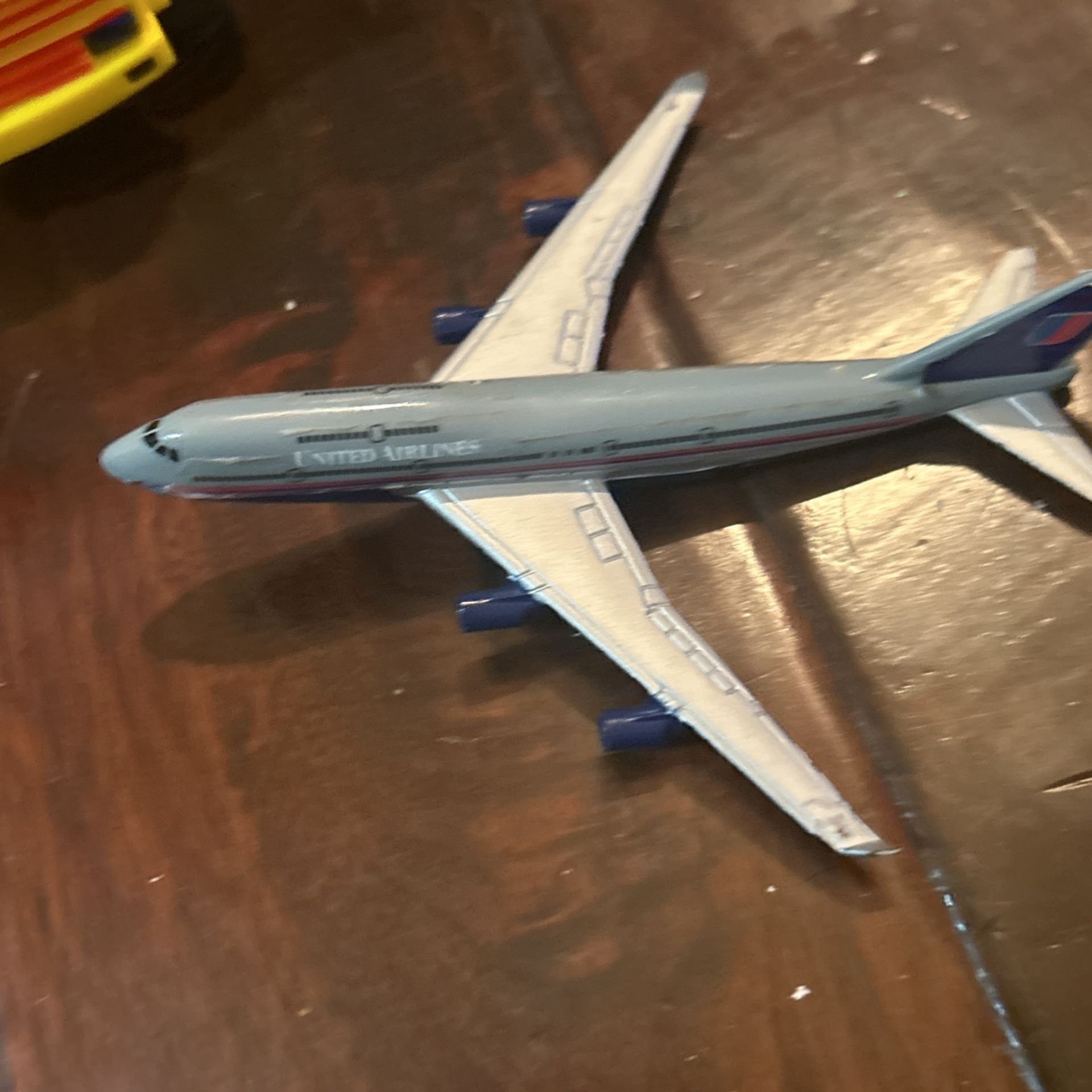 United Airlines Die Cast Plane Vintage 