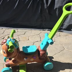 vtech 3 in 1 bounce and go pony ride on toy kids walker bouncer