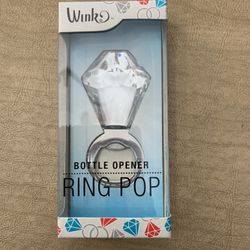 Bottle Opener “Ring Pop”  Brand New In Box Bridal