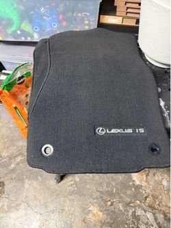 2024 Lexus IS 350 floor mats.