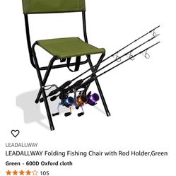 Fishing Chair New In Box 