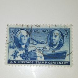 1947 USA CENTENARY STAMP!!