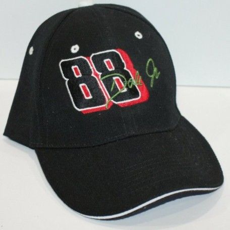 NASCAR/Basball HAT Dale Jr 88 Black Adjustable/New