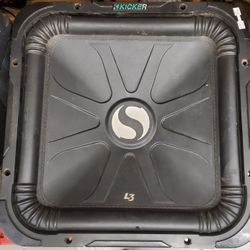 Kicker L3 15" Solo Baric 4 OHM 1000 Watt Subwoofer 