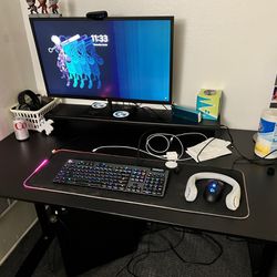 IKEA Bekant Gaming Desk