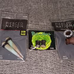 Stretched Ear Jewelry 