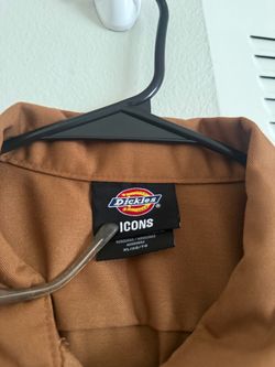 Brown Dickies Men Work Shirt