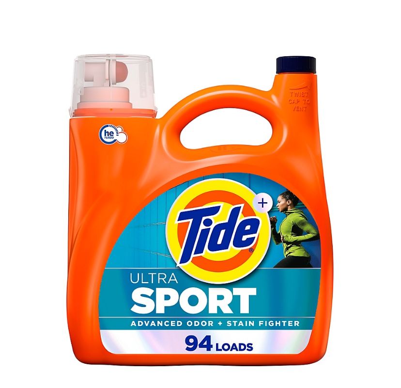 Tide He Plus Febreze Sport Odor Defense Liquid Detergent Active Fresh - 132 Fl. Oz. New