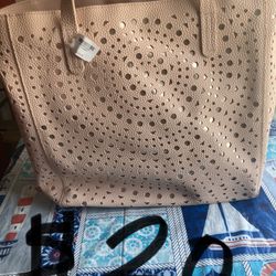 Pink And Gold Bath And Body Works Tote