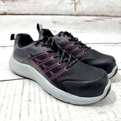 Merrell Women's Moab Flight Black Fuchsia J005174 8.5 steel toe slip resistant