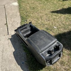 Truck/SUV Center Console with Cup Holders & Rear Controls