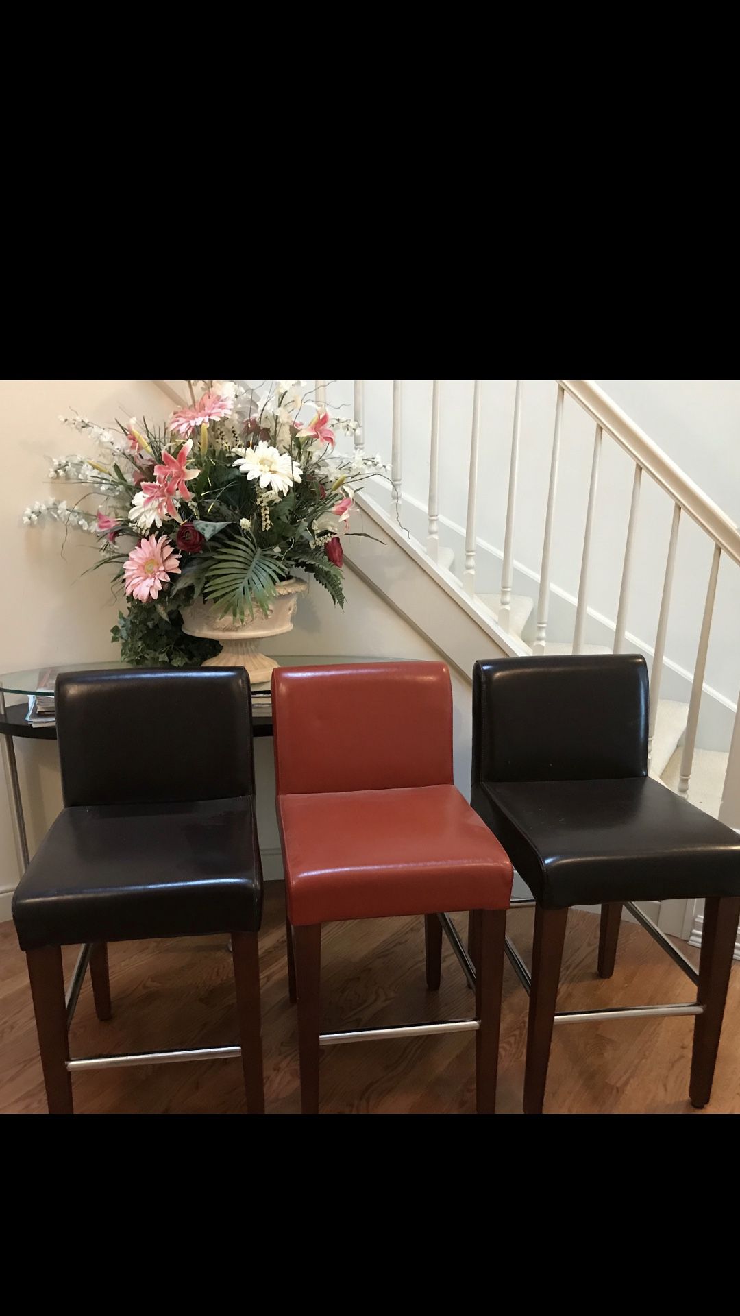Kasala bar chairs. 24” inch in Height