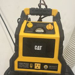 CAT PORTABLE JUMPER, AND AIR COMPRESSOR