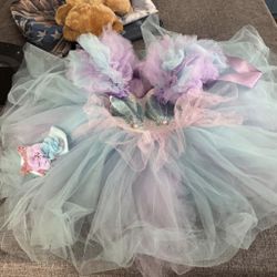 Mermaid outfits 12month 