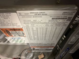 Goodman AH installed 4 Ton