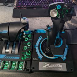 Rhino X-56 HOTAS FLIGHT CONTROLS 