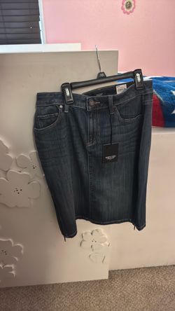 Long Jean skirt