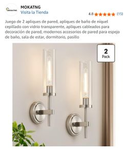Luces para baño