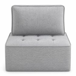 New Armless Accent Chair, Upholstered Living Room Chair - Chino Hills