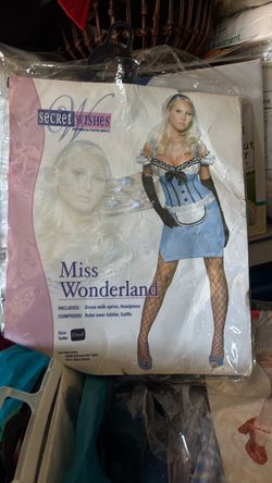 Miss Alice in wonderland costume xs