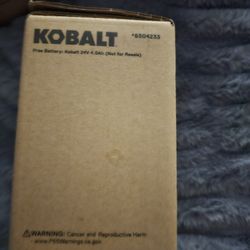 Kobalt 24-Volt MAX 4 Amp. Extended Run