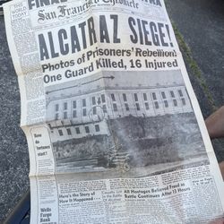 Alcatraz Books And Newspaper