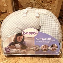 Boppy Nursing Pillow Bare Naked Original Support. 
