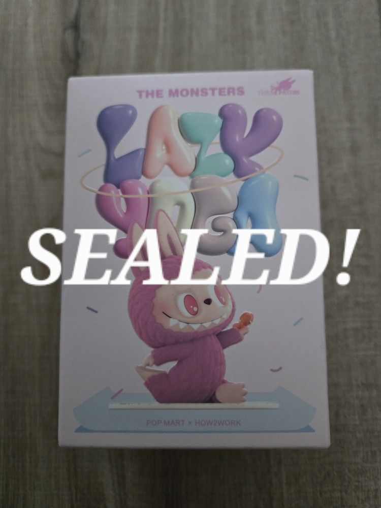 Popmart The Monsters Labubu Lazy Yoga Figurine!