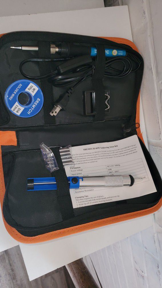 Soldering Iron Kit with case