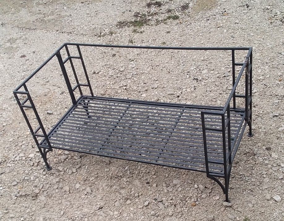 Wrought Iron Lumber Or Boot Rack