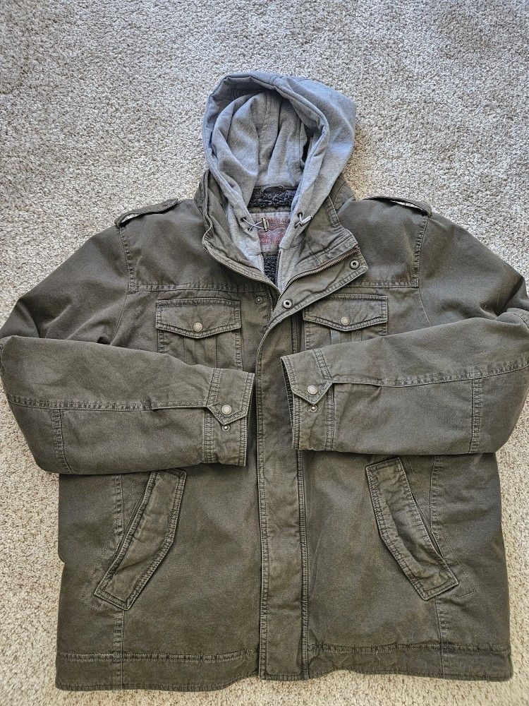 Men's XL Levi's sherpa-style Lined Jacket