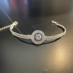 Women's Fashion Jewelry Silver Plated Bracelet