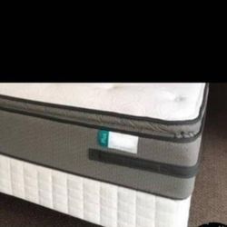 Queen bed pillow top can deliver new