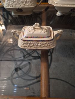 Crown Ducal Vintage Sugar Bowl