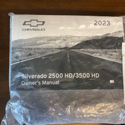 2023 Chevy Silverado 2500 HD/3500 HD Owners Manual 