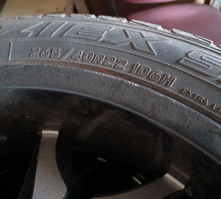 Selling tires 