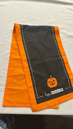 Happy Halloween Table Runner