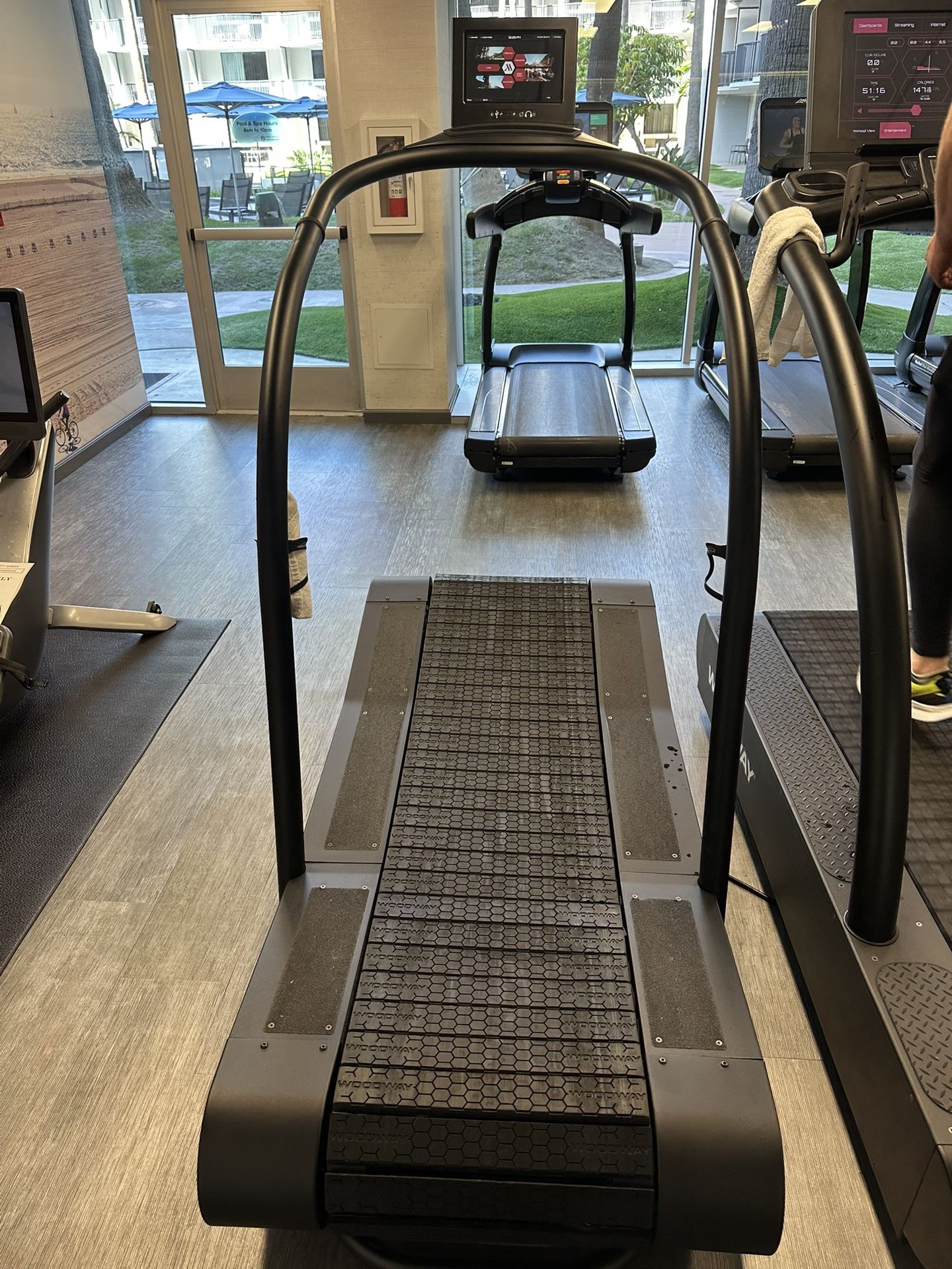 Woodway Curve Self Powered Curved Treadmill with Touch Screen