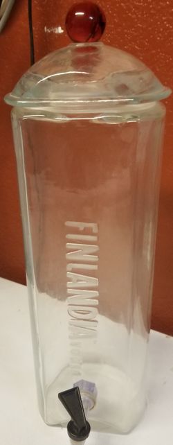 Finlandia Vodka carafe