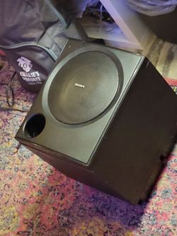 Sony Subwoofer Speaker