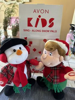 New In Box - 1998 Avon Kids Sing Along Snow Pals