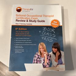 Therapy Ed OT Boards Study Guide 