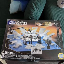 Beatles mega blocks stage set  