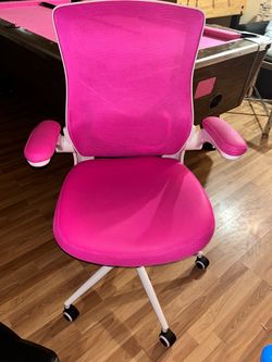 Adjustable Office chair in Barbie Pink- $39.99- READ Description