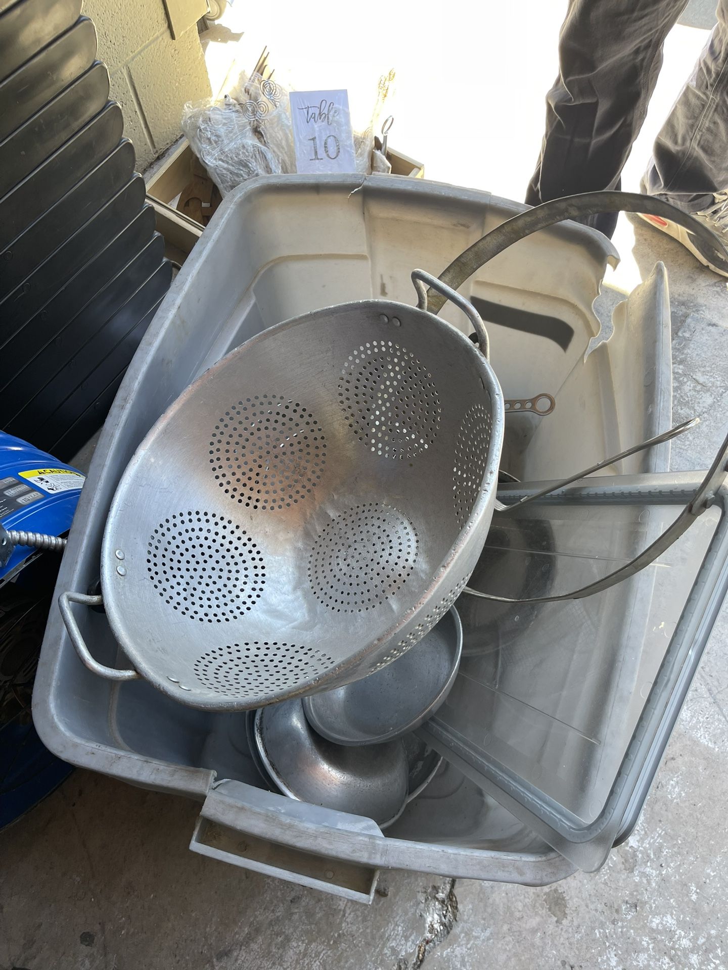 A Lot Of Pots And Pans 
